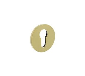 Olivari Cilinderrozet rond messing mat titaan PVD Olivari Cilinderrozet rond messing mat titaan PVD