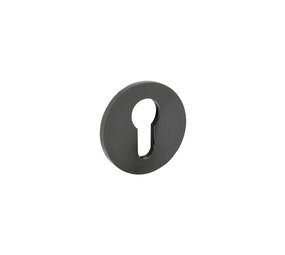 Olivari Cilinderrozet rond antraciet mat titaan PVD Olivari Cilinderrozet rond antraciet mat titaan PVD