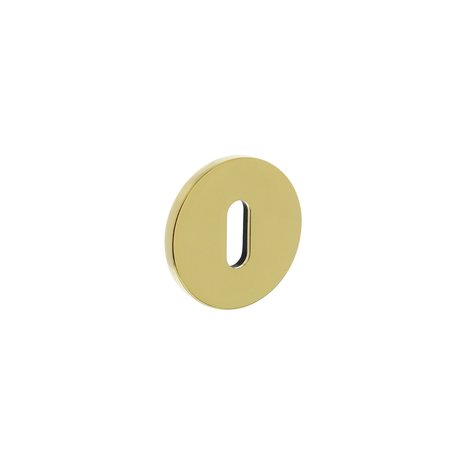 Olivari Sleutelrozet rond messing titaan PVD - voor sleutelslot - Olivari Olivari Sleutelrozet rond messing titaan PVD - voor sleutelslot - Olivari