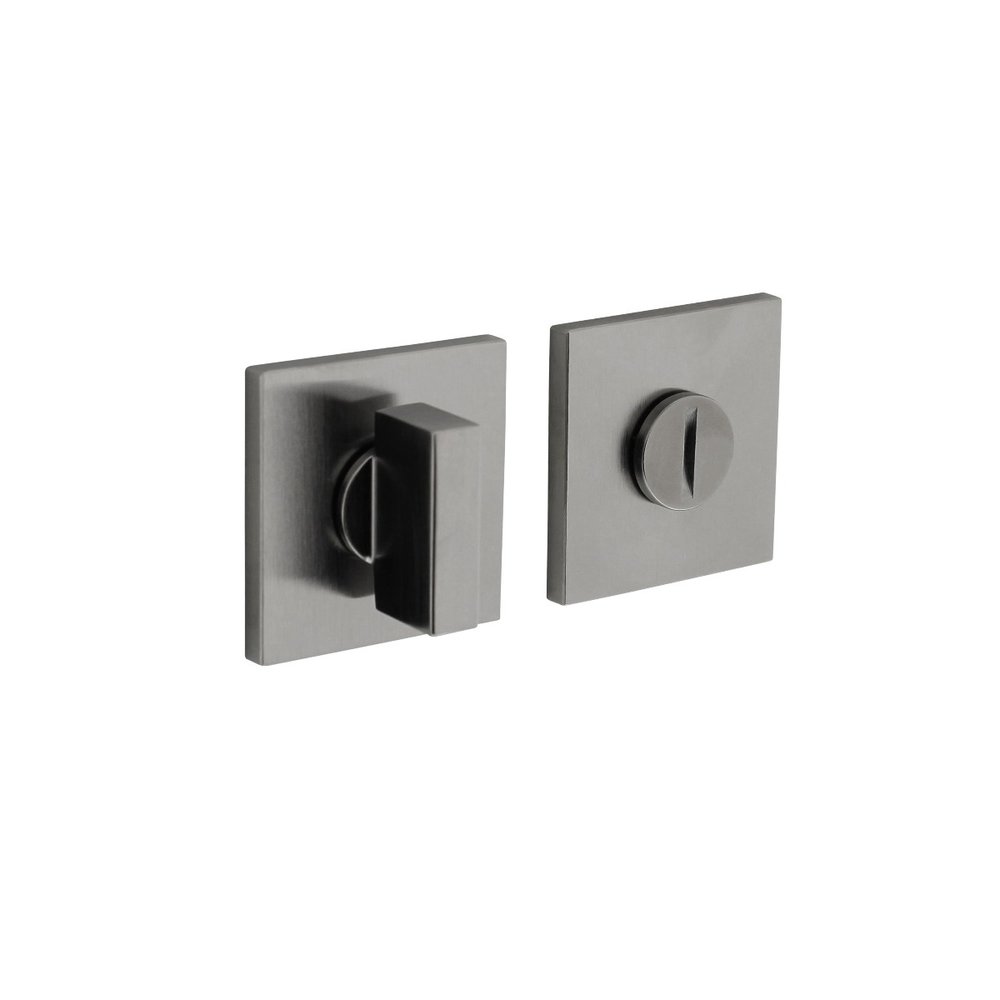 Olivari WC-slot vierkant RVS mat titaan PVD - voor binnendeur - Olivari Olivari WC-slot vierkant RVS mat titaan PVD - voor binnendeur - Olivari