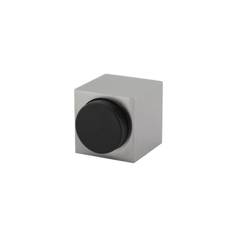 Olivari Deurstopper Cubo RVS mat titaan PVD - muurbescherming - Olivari