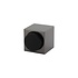 Deurstopper Cubo antraciet mat titaan PVD Deurstopper Cubo antraciet mat titaan PVD