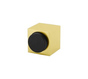 Olivari Deurstopper Cubo messing titaan PVD Olivari Deurstopper Cubo messing titaan PVD