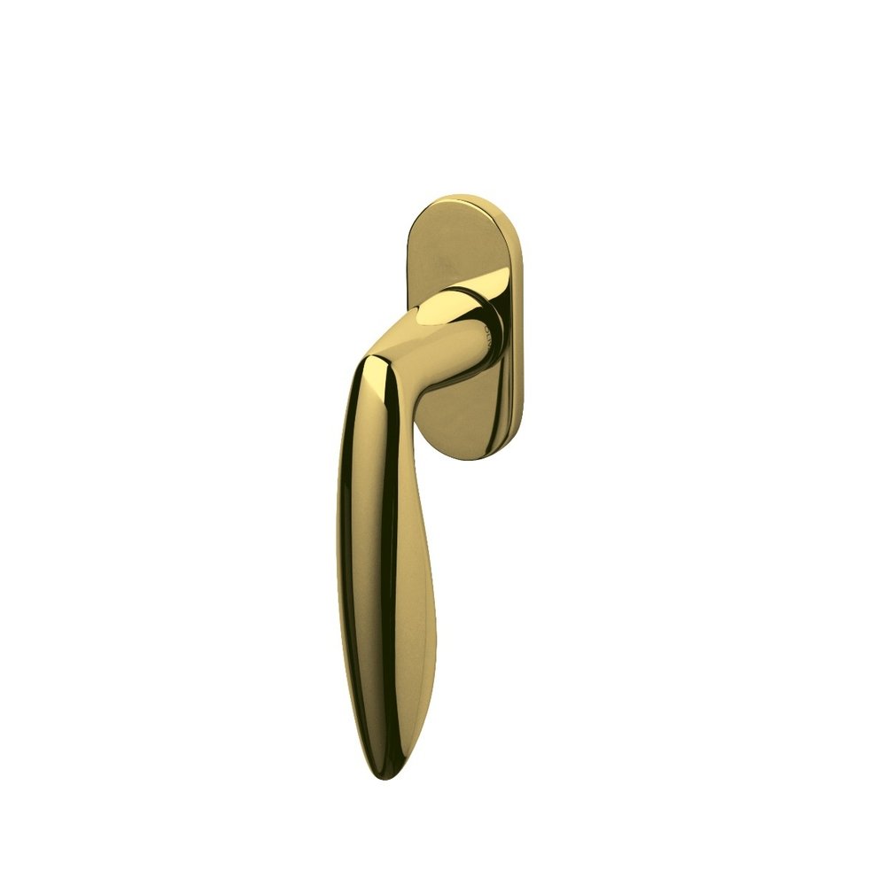 Olivari Raamsluiting Onda messing titaan PVD Olivari Raamsluiting Onda messing titaan PVD