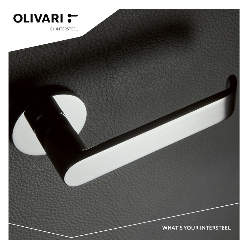 Olivari Deurklink Beta op rozet chroom Olivari Deurklink Beta op rozet chroom