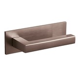 Olivari Deurklink ABC op horizontaal schild brons mat titaan PVD Olivari Deurklink ABC op horizontaal schild brons mat titaan PVD