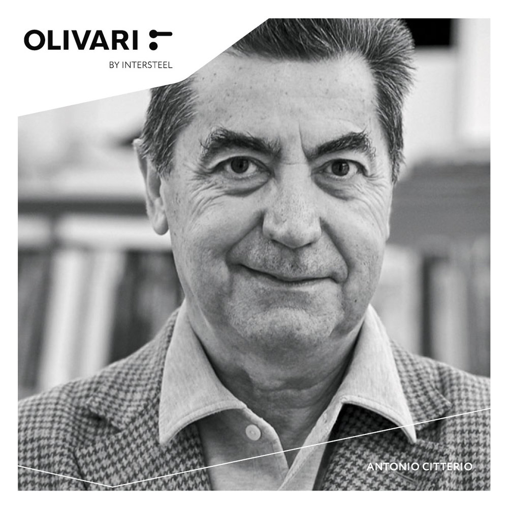 Olivari Deurklink Milano Q op rozet RVS mat titaan PVD Olivari Deurklink Milano Q op rozet RVS mat titaan PVD