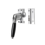 De Oude Deurklink Raamsluiting mat nikkel met slot Klassiek links De Oude Deurklink Raamsluiting mat nikkel met slot Klassiek links