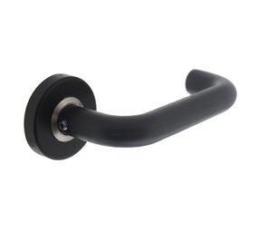 Intersteel Deurklink Bern op rozet mat zwart Intersteel Deurklink Bern op rozet mat zwart