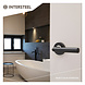 Intersteel Deurklink Luzern op rozet mat zwart Intersteel Deurklink Luzern op rozet mat zwart