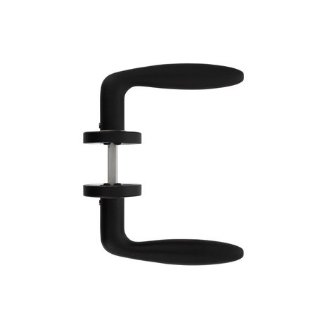 Intersteel Deurklink Jupiter op rozet mat zwart - deurbeslag voor binnendeur - Intersteel Intersteel Deurklink Jupiter op rozet mat zwart - deurbeslag voor binnendeur - Intersteel