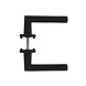 Intersteel Deurklink Broome op rozet aluminium zwart Intersteel Deurklink Broome op rozet aluminium zwart