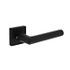 Intersteel Deurklink Broome op rozet aluminium zwart Intersteel Deurklink Broome op rozet aluminium zwart