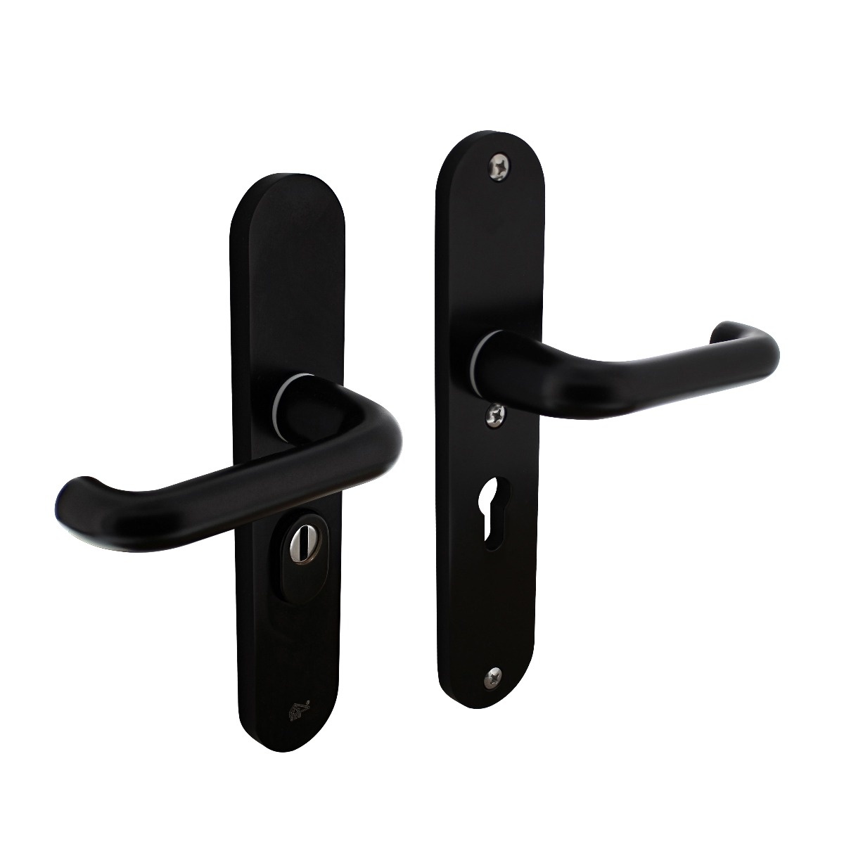 Intersteel Achterdeurbeslag SKG3 55mm kerntrekbeveiliging aluminium zwart