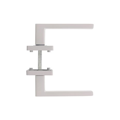 Intersteel Deurklink Hera vierkant rozet wit - deurbeslag voor binnendeur - Intersteel Intersteel Deurklink Hera vierkant rozet wit - deurbeslag voor binnendeur - Intersteel