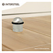 Intersteel Deurstopper met ring nikkel mat Intersteel Deurstopper met ring nikkel mat