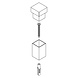 Intersteel Deurstopper vierkant universeel geborsteld RVS Intersteel Deurstopper vierkant universeel geborsteld RVS