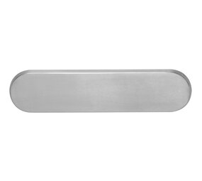 Intersteel Brievenbus ovaal verdekt naar buitendraaiend geborsteld RVS Intersteel Brievenbus ovaal verdekt naar buitendraaiend geborsteld RVS