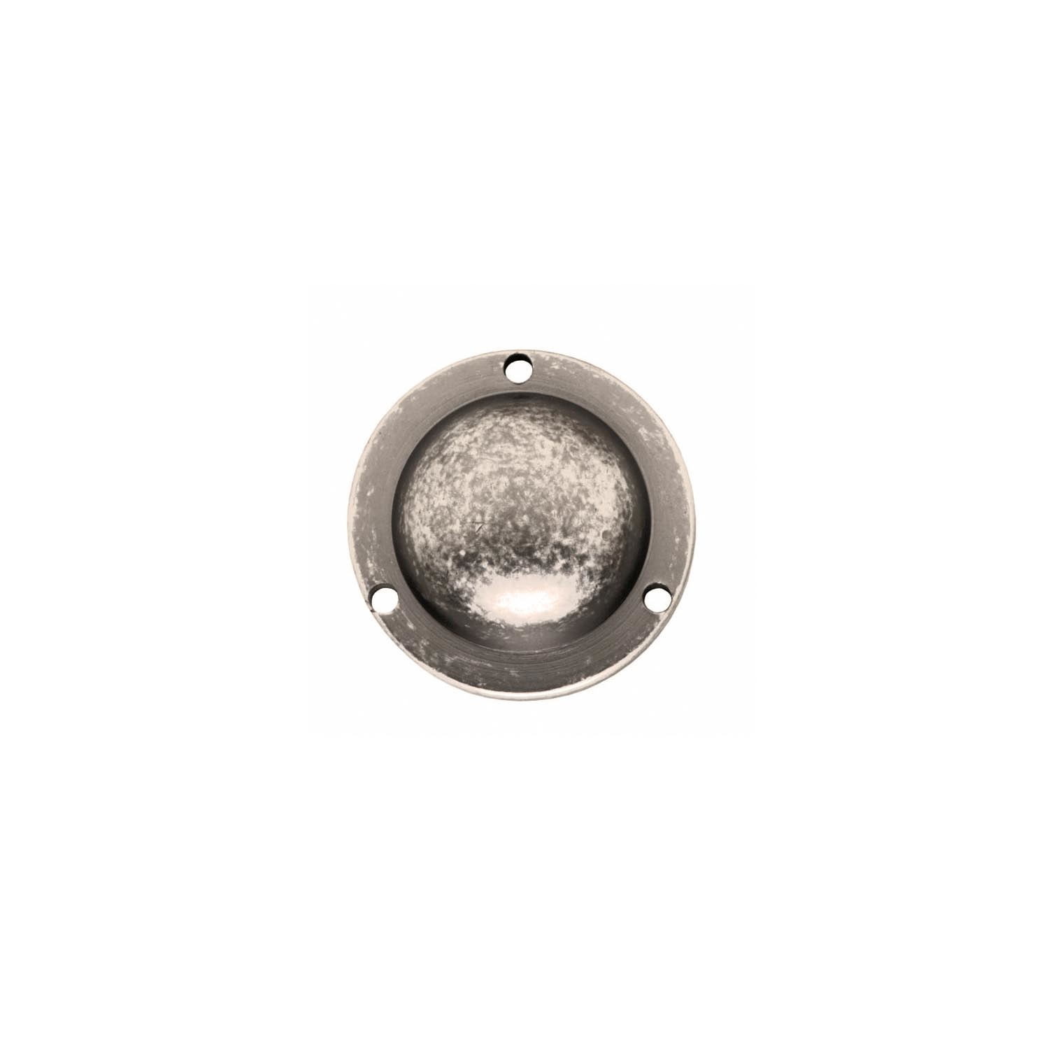 Intersteel Afdekplaatje deurknop oud grijs