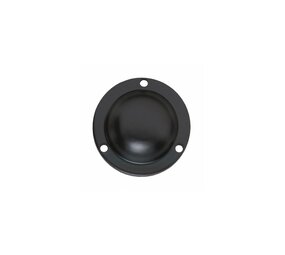 Intersteel Afdekplaatje deurknop mat zwart