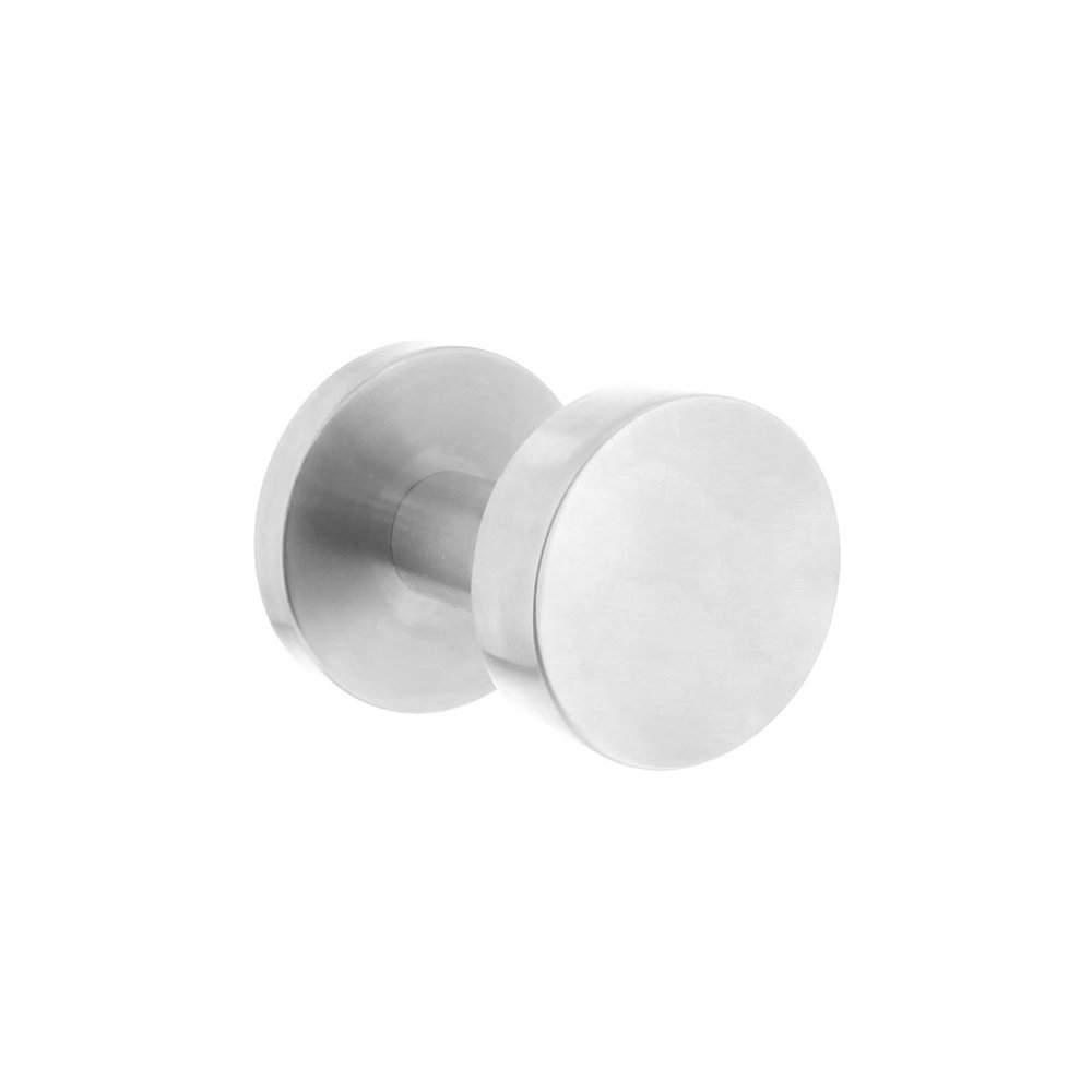 Intersteel Deurknop rond op rozet geborsteld RVS - deurbeslag voor binnendeur - Intersteel Intersteel Deurknop rond op rozet geborsteld RVS - deurbeslag voor binnendeur - Intersteel