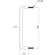 Intersteel Meubelgreep 138mm geborsteld RVS Intersteel Meubelgreep 138mm geborsteld RVS