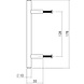 Intersteel Meubelgreep 178mm geborsteld RVS Intersteel Meubelgreep 178mm geborsteld RVS