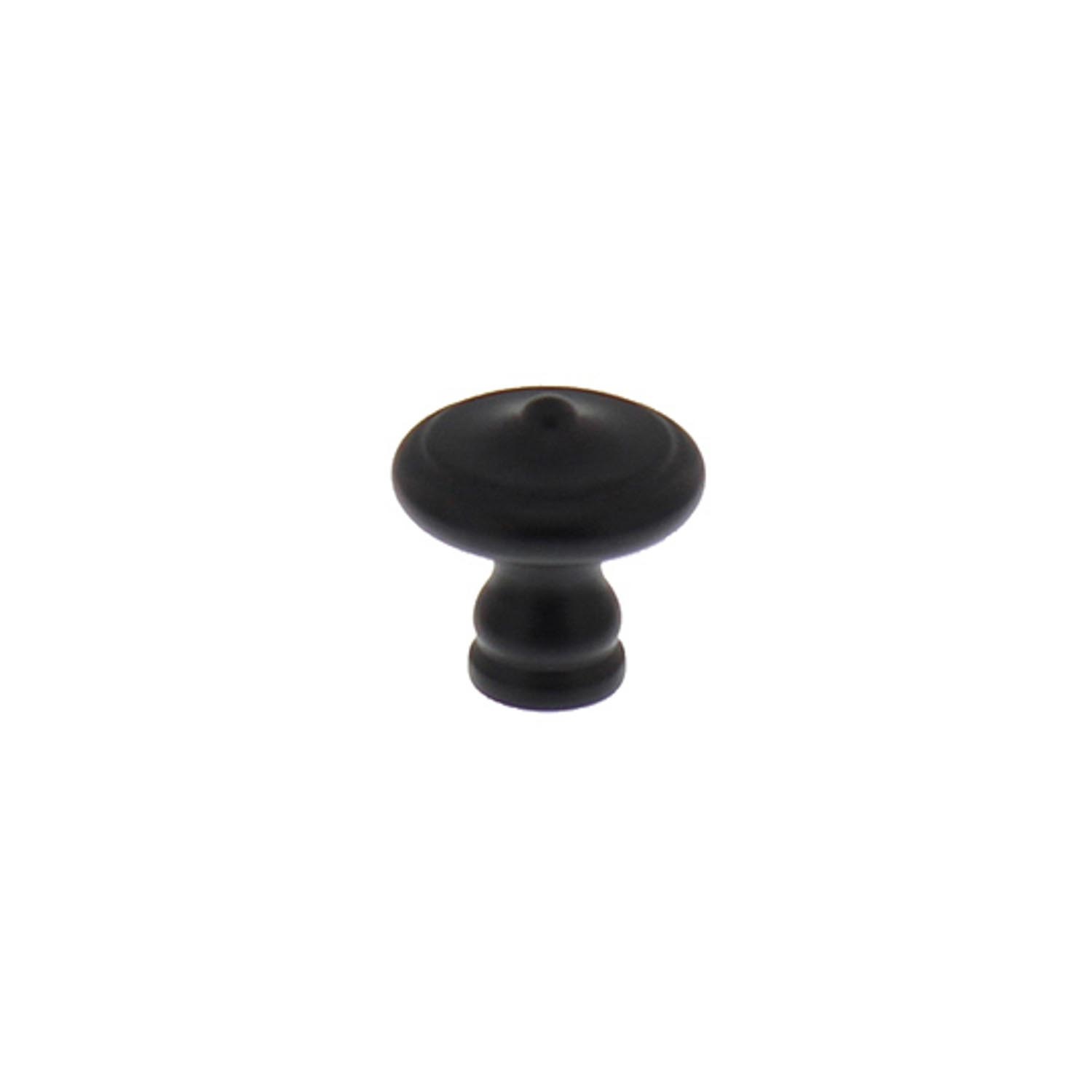 Intersteel Meubelknop 30mm smeedijzer zwart