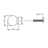 Intersteel Meubelknop 30mm geborsteld RVS - voor kast of lade - Intersteel Intersteel Meubelknop 30mm geborsteld RVS - voor kast of lade - Intersteel