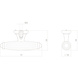 Intersteel Meubelknop gerild 72mm oud grijs Intersteel Meubelknop gerild 72mm oud grijs