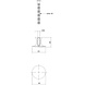 Intersteel Meubelknop glad 30mm messing antiek Intersteel Meubelknop glad 30mm messing antiek