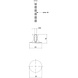 Intersteel Meubelknop glad 25mm messing antiek Intersteel Meubelknop glad 25mm messing antiek