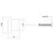 Intersteel Meubelknop 30mm plat geborsteld RVS Intersteel Meubelknop 30mm plat geborsteld RVS