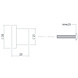 Intersteel Meubelknop 35mm plat geborsteld RVS Intersteel Meubelknop 35mm plat geborsteld RVS