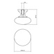 Intersteel Meubelknop paddenstoel 40mm zwart Intersteel Meubelknop paddenstoel 40mm zwart