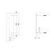 Intersteel Huisnummer 1 XL hoogte 30 cm geborsteld RVS Intersteel Huisnummer 1 XL hoogte 30 cm geborsteld RVS