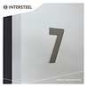 Intersteel Huisnummer 7 XL hoogte 30 cm geborsteld RVS Intersteel Huisnummer 7 XL hoogte 30 cm geborsteld RVS