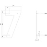 Intersteel Huisnummer 7 XXL hoogte 50 cm geborsteld RVS Intersteel Huisnummer 7 XXL hoogte 50 cm geborsteld RVS