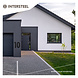 Intersteel Huisnummer 1 XXL hoogte 50 cm RVS/mat zwart Intersteel Huisnummer 1 XXL hoogte 50 cm RVS/mat zwart