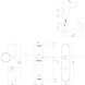 Intersteel Veiligheidsbeslag SKG3 ovaal kerntrekbeveiliging profielcilincergat 92mm messing gelakt voordeurbeslag Intersteel Veiligheidsbeslag SKG3 ovaal kerntrekbeveiliging profielcilincergat 92mm messing gelakt voordeurbeslag