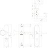 Intersteel Veiligheidsbeslag SKG3 ovaal messing gelakt cilindergat 92mm - voor voordeur Intersteel Veiligheidsbeslag SKG3 ovaal messing gelakt cilindergat 92mm - voor voordeur
