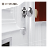 Intersteel Veiligheidsrozet SKG3 rond kerntrekbeveiliging chroom - kerntrekbeveiliging SKG Intersteel Veiligheidsrozet SKG3 rond kerntrekbeveiliging chroom - kerntrekbeveiliging SKG