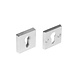 Intersteel Veiligheidsrozet SKG3 vierkant geborsteld RVS Intersteel Veiligheidsrozet SKG3 vierkant geborsteld RVS
