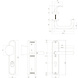Intersteel Veiligheidsbeslag SKG3 ovaal kerntrekbeveiliging profielcilincergat 55mm massief geborsteld RVS voordeurbeslag Intersteel Veiligheidsbeslag SKG3 ovaal kerntrekbeveiliging profielcilincergat 55mm massief geborsteld RVS voordeurbeslag