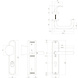 Intersteel Veiligheidsbeslag SKG3 ovaal kerntrekbeveiliging profielcilincergat 92mm massief geborsteld RVS voordeurbeslag Intersteel Veiligheidsbeslag SKG3 ovaal kerntrekbeveiliging profielcilincergat 92mm massief geborsteld RVS voordeurbeslag