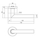 Intersteel Voordeurset veiligheidsbeslag SKG3 rond rozet kerntrekbeveiliging geborsteld RVS Intersteel Voordeurset veiligheidsbeslag SKG3 rond rozet kerntrekbeveiliging geborsteld RVS