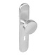 Intersteel Deurknop op schild sleutelgat 56mm geborsteld RVS Intersteel Deurknop op schild sleutelgat 56mm geborsteld RVS