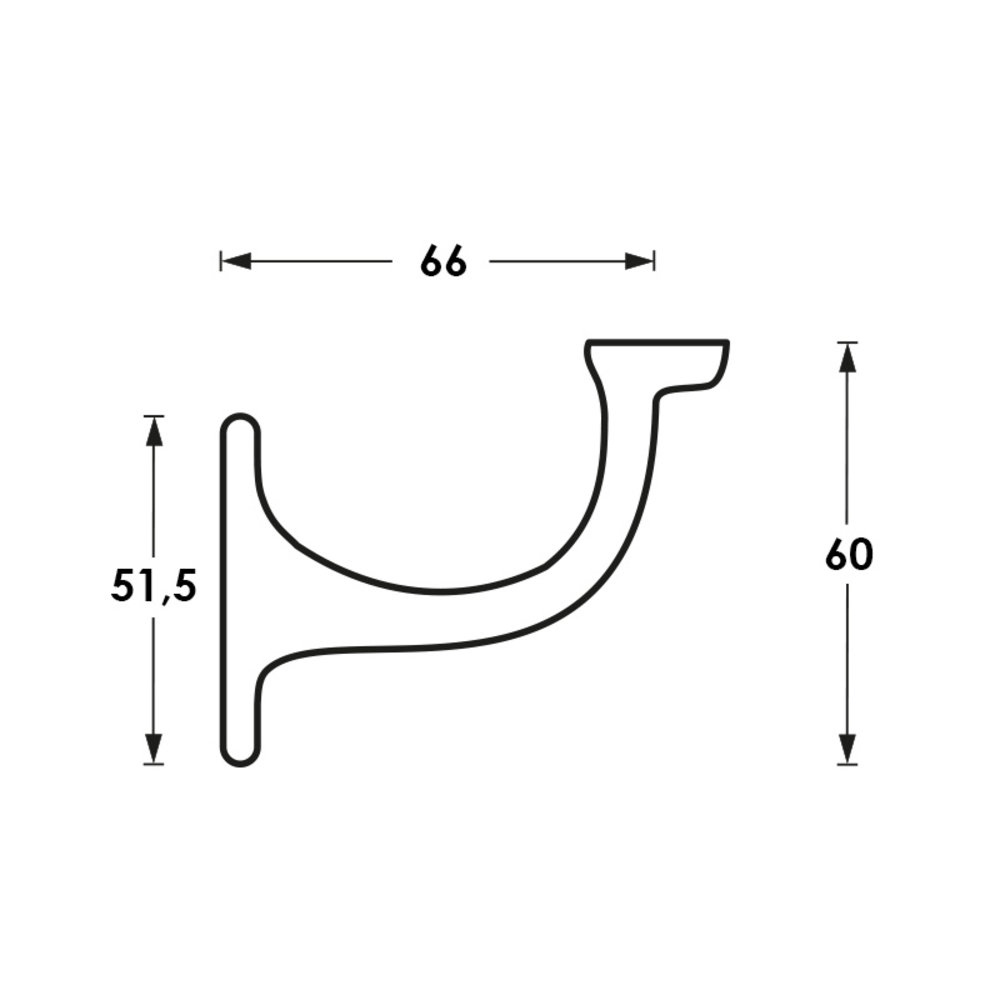 Intersteel Trapleuning houder vlak zadel chroom - voor trapleuning - Intersteel Intersteel Trapleuning houder vlak zadel chroom - voor trapleuning - Intersteel