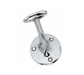 Intersteel Trapleuning houder opschroevend vlak chroom