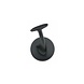Intersteel Trapleuning houder centraal hol zadel blind zwart Intersteel Trapleuning houder centraal hol zadel blind zwart